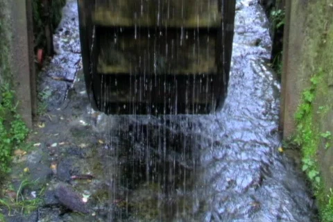 Watermill close Stock Footage 87290