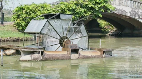 Watermill 스톡 동영상 647577