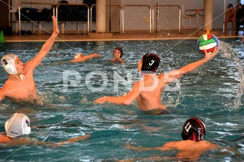 Waterpolo Shot Stock Photos