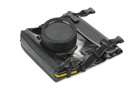 Waterproof case for camera Foto stock