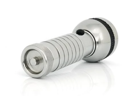 Waterproof electric torch Stock Photos