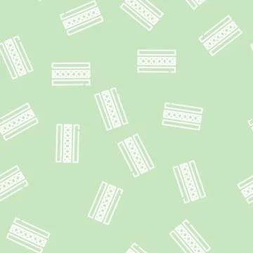 Waterproof floor line vector seamless pattern Illustrazione stock