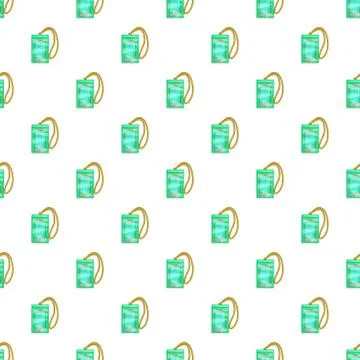 Waterproof phone case pattern, cartoon style Stock Illustration