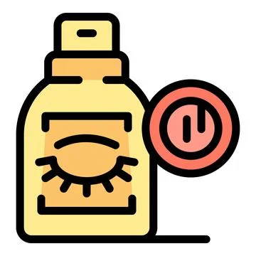 Waterproof sunscreen lotion protecting from sun rays Stock Illustration