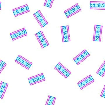 Waterproof wall layers vector seamless pattern Stock Illustration