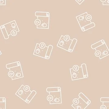 Waterproof wallpaper line seamless pattern Stock Illustration