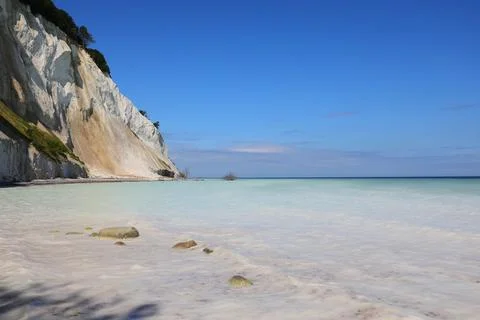 Waters of Baltic Sea due to the dissolution of calcareous minerals and the .. 스톡 사진