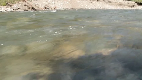 The waters flow 스톡 동영상 87660061