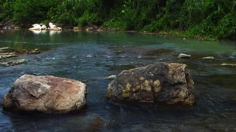 Waters Flowing Down  clip-051 Stock Footage 291529764