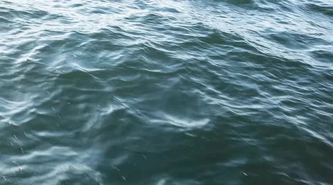 The waters of a mountain lake. Waves 動画素材 64463938