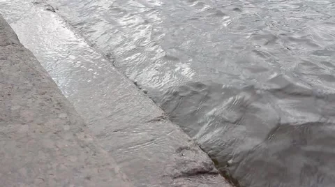 Waters of the Neva Stock Footage 49611481