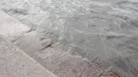 Waters of the Neva Stock Footage 49612097