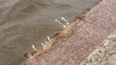 Waters of the Neva Stock Footage 49613074