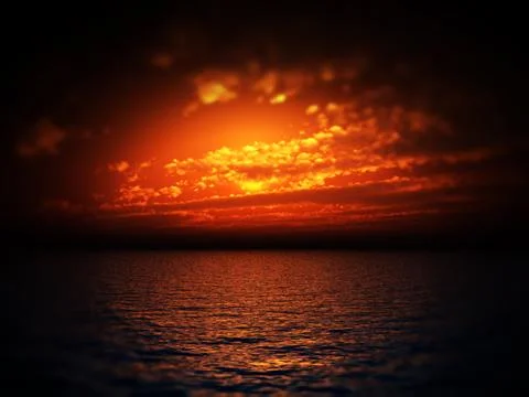 Waterscape Stock Illustration