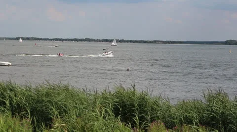 Waterski Stock Footage 26576983