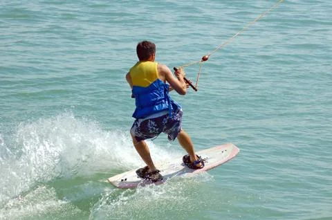Waterskiing Stock Photos