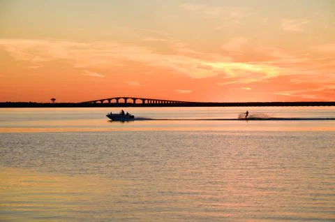 Waterskiing Stock Photos