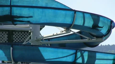 Waterslide Stock Footage 22025235