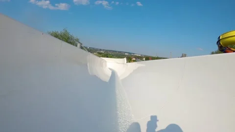 Waterslides 4 Stock Footage 137164342