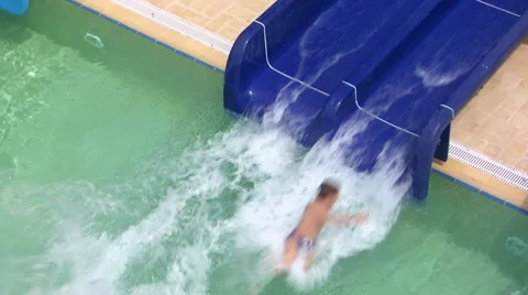 Waterslides ''multi shot'' Vídeo Stock 8966190