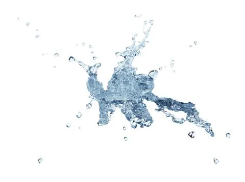 Watersplash abstract Stock Photos