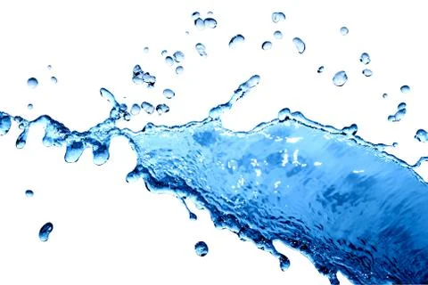 Watersplash background Stock Photos