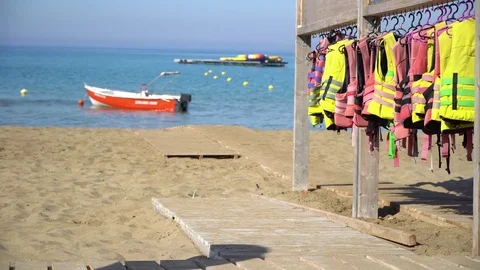 Watersport beach Stock Footage 78209515