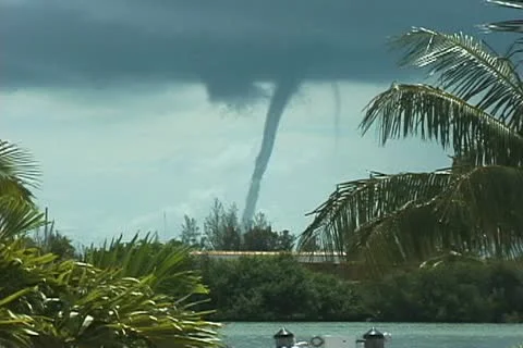 Waterspout Stock Footage 12654653