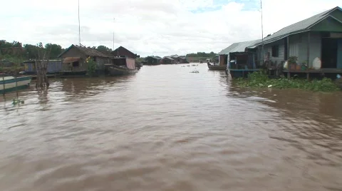 On the waterway Stock Footage 522248