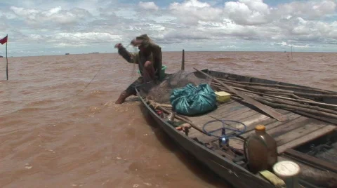 On the waterway Stock Footage 522255