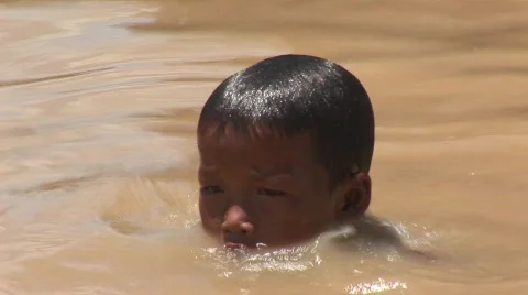 On the waterway Stock Footage 522273