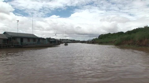 On the waterway Video stock 522682