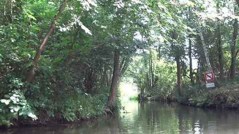 Waterway Stock Footage 91607728