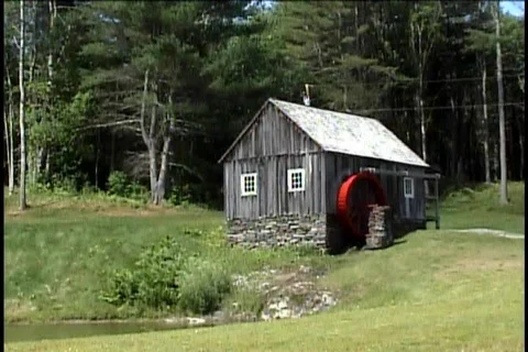 Waterwheel 1 스톡 동영상 767656