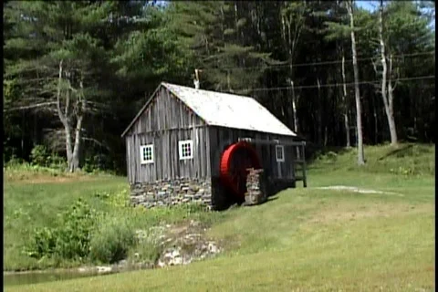 Waterwheel 2 스톡 동영상 767600