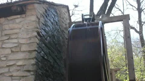 Waterwheel II Stock Footage 12439965