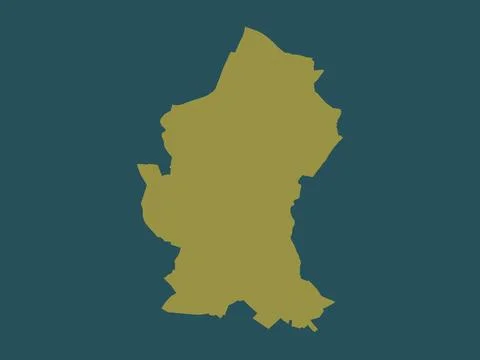 Watford, England - Great Britain. Solid color shape 库存插图