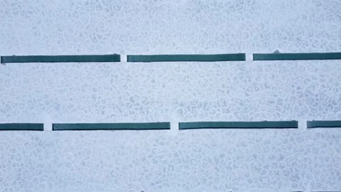 Wather in salt plans Stock Footage 245446993