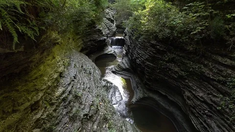 Watkins Glen State Park Stock Footage 70051786