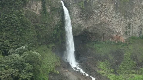 Watrefall in the Amazon Rainforest. Stock Footage 61403988