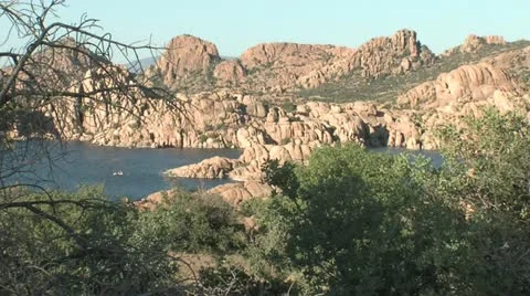 Watson Lake Stock Footage 11265497