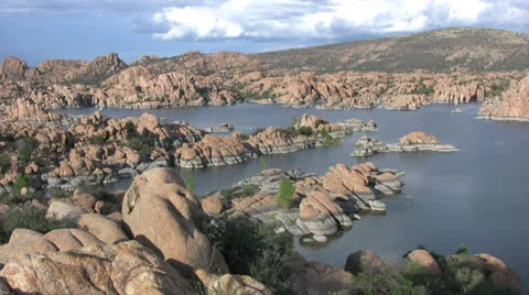 Watson Lake Stock-Footage 26192238