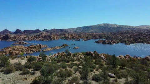 Watson Lake Stock Footage 239576345