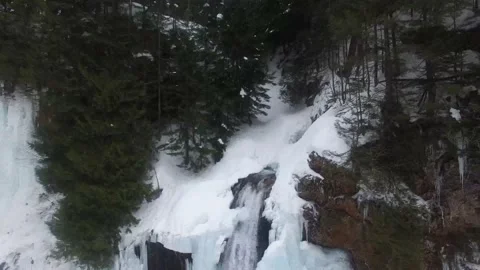 Watsonfalls 30sec 4k 1-1 Video stock 130819378