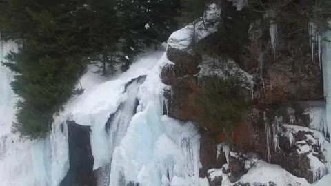 Watsonfalls 30sec 4k-1 Video stock 130819362