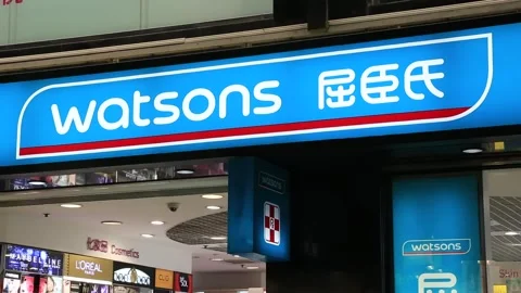 Watsons Shop Stock Footage 203667149