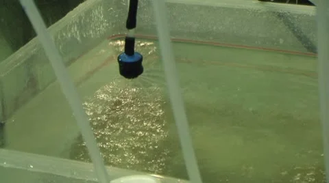 Watter spray pan Stock Footage 10584119