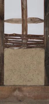 Wattle and Daub Construction Stock Photos