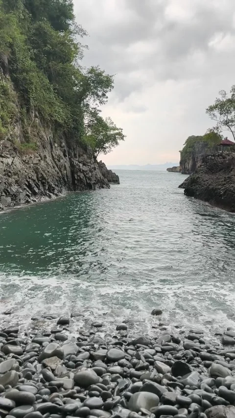 Watu Pawon Valley 库存影片 333496845