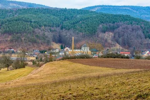 Watzdorf in Thuringia Stock Photos